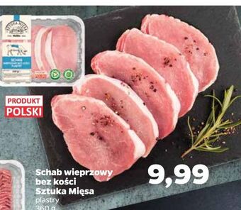 Netto Schab wiieprzowy plastry Sztuka Mięsa Netto oferta