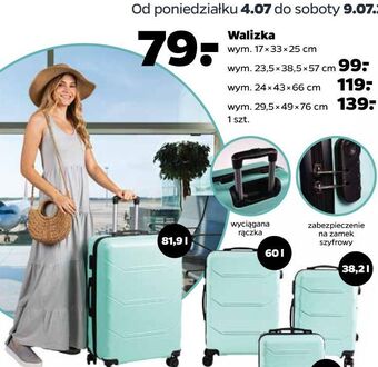 Netto Walizka 23.5 x 38.5 57 cm 38.2 l oferta