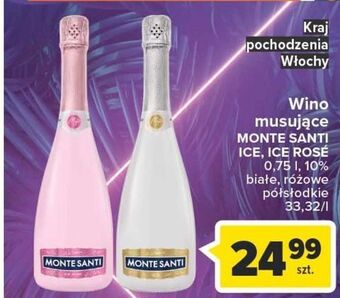 Carrefour Market Wino Monte Santi Ice oferta