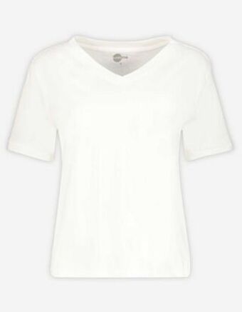 Takko Fashion Dział damski t-shirt - dekolt w szpic oferta