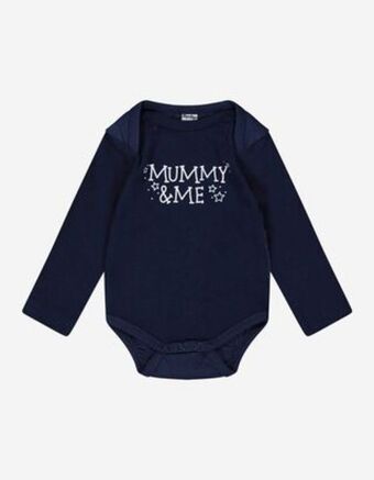Takko Fashion Kolekcja niemowlęca body z długim rękawem - nadrukowany przekaz oferta