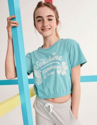 Takko Fashion Dziewczynki t-shirt - nadruk oferta
