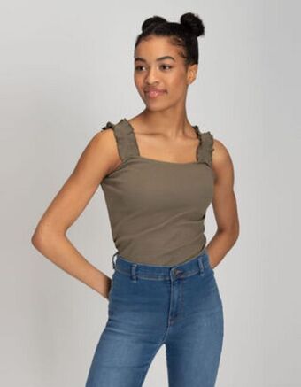 Takko Fashion Dział damski top - dekolt w kształcie serca oferta