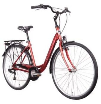 Media Expert Rower miejski bottecchia monotube 7b 28 cali damski czerwony oferta