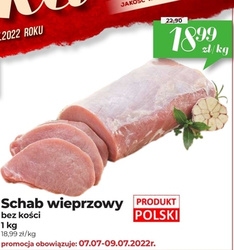 Społem Schab wieprzowy oferta