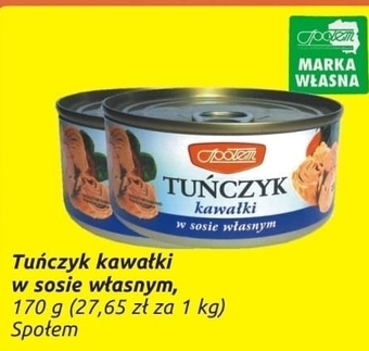 Społem Tuńczyk Społem oferta