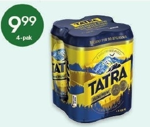 Groszek Tatra Piwo jasne pełne 4 x 500 ml oferta