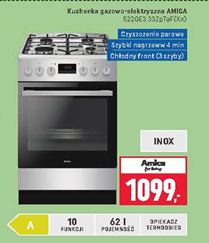 Neopunkt Kuchenka gazowo-elektryczna Amica oferta
