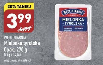 ALDI Mielonka tyrolska Wędliniarnia Classic oferta