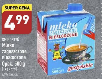 ALDI Mleko zagęszczone niesłodzone Gostyń oferta
