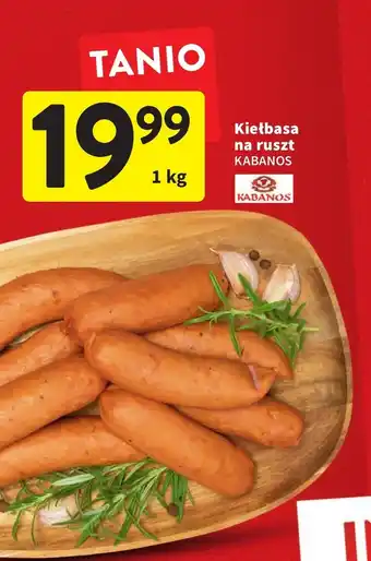 Intermarche Kiełbasa grillowa Kabanos oferta