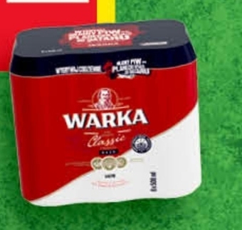 EuroSPAR Warka Classic Piwo jasne 6 x 500 ml oferta