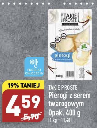 Pierogi z serem twarogowym Takie Proste