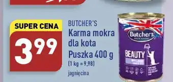 ALDI Karma dla kota z łososiem w galarecie Butcher's Beauty & Care oferta