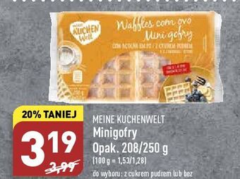 ALDI Mini gofry Meine Kuchenwelt oferta