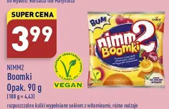 ALDI Cukierki owocowe Nimm2 Boomki oferta