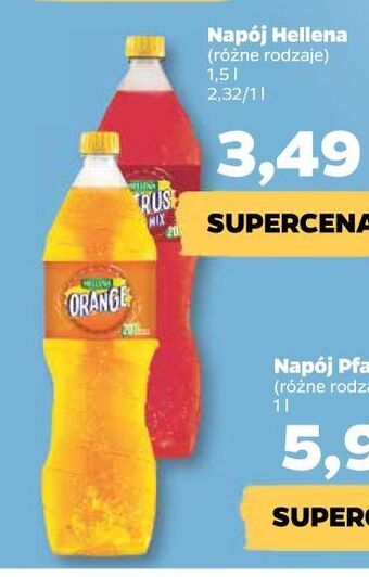 Netto Oranżada czerwona Hellena oferta
