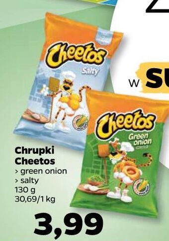 Netto Chrupki zielona cebulka Cheetos oferta