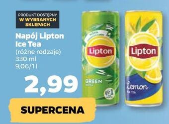 Netto Herbata mrożona lemon Lipton Ice Tea oferta