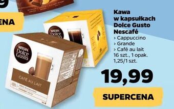 Netto Kawa cafe au lait Nescafe Dolce Gusto oferta