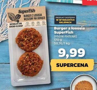 Netto Burger z łososia wędzony na gorąco Superfish oferta