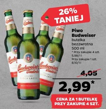Netto Piwo b: original Budweiser Budvar oferta