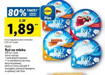 Lidl Ryż na mleku cynamonowy oferta