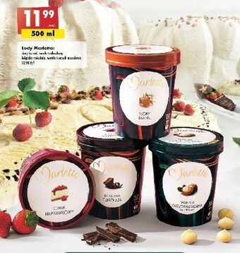 Biedronka Lody wanilia i orzechy makadamia Marletto oferta