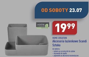ALDI Pojemnik na akcesoria kosmetyczne scandi Home Creation oferta