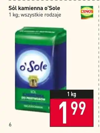 Stokrotka Market Sól kamienna o'Sole 1 kg oferta