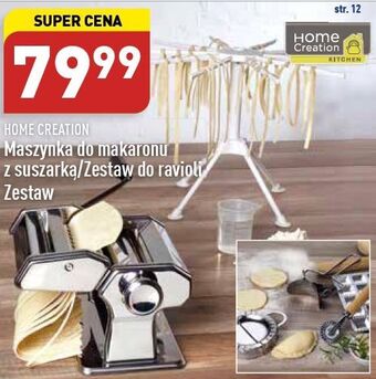 ALDI Maszynka i suszarka do makaronu Home Creation oferta