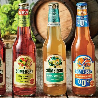 Biedronka Piwo Somersby 400ml oferta