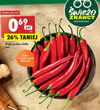 Biedronka Papryczka chilli oferta