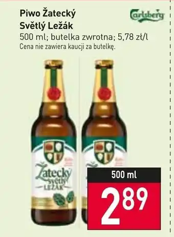 Stokrotka Market Piwo Zatecky Svetly Lezak 500 ml oferta