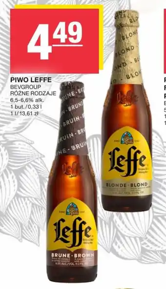 Spar Piwo Leffe oferta