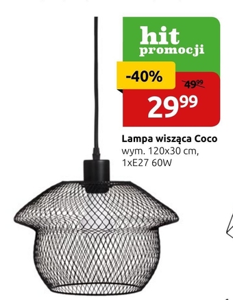 Black Red White Lampa oferta