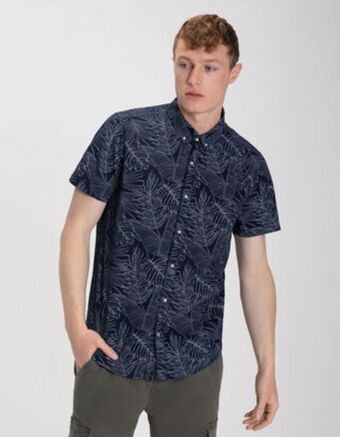 Takko Fashion Dział męski koszula - mieszanka lniana oferta