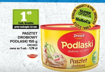 Topaz Pasztet drobiowy Podlaski 155g oferta