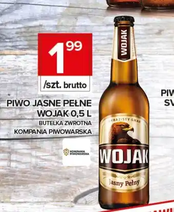 Topaz Piwo Jasne Pełne Wojak 500ml oferta