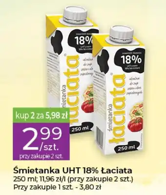 Stokrotka Express Śmietanka UHT 18% Łaciata 250 ml oferta