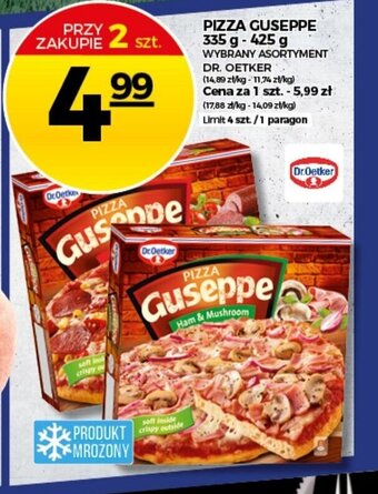 Topaz Pizza Guseppe różne rodzaje 335-425g oferta