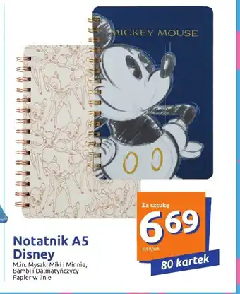 Action Notatnik A5 Disney 80 kartek oferta