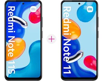 Xiaomi redmi note 11s + xiaomi redmi note 11 szary