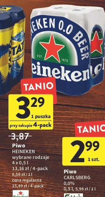 Intermarche Piwo Heineken oferta