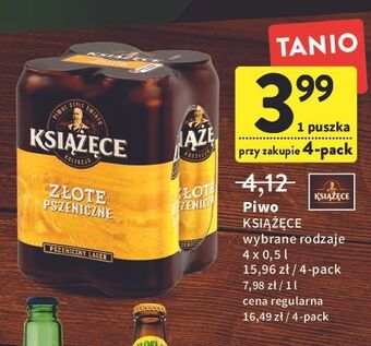Intermarche Piwo Książęce Złote Pszeniczne oferta