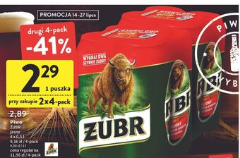 Intermarche Piwo Żubr 1768 oferta