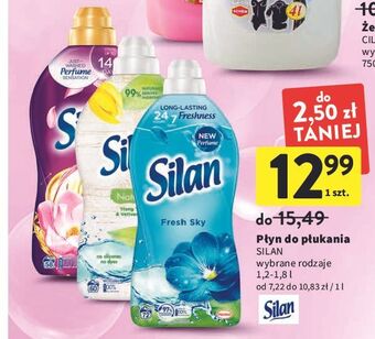 Intermarche Płyn do płukania fresh sky Silan Classic oferta