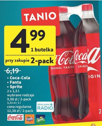 Intermarche Napój Sprite oferta