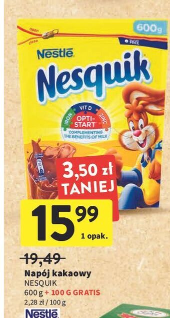 Intermarche Kakao Nesquik oferta