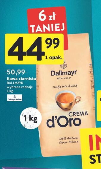 Intermarche Kawa Dallmayr Crema D'oro oferta